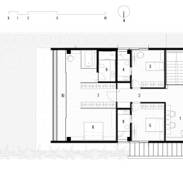 projeto, arquitetura, casa, prefabricada, estrutura metalica, bim