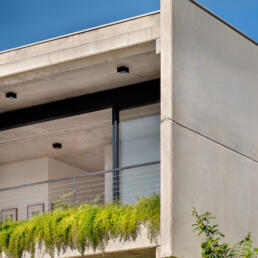 casa, prefabricados, concreto aparente, detalhe, pre fabricados