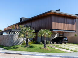 cornetta arquitetura, casa, minimalista, estrutura metalica, concreto aparente, fachada, sobrado, moderno