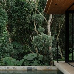 cornetta arquitetura, projeto, casa, campo, madeira, concreto aparente, natureza, mata, floresta, bosque