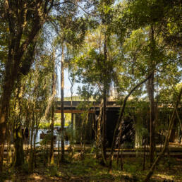 projeto, casa, moderna, minimalista, elegante, estrutura metalica, concreto, madeira