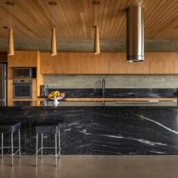 cozinha, ilha, goumet, conceito aberto, integrada, conjugada, americana, concreto, madeira