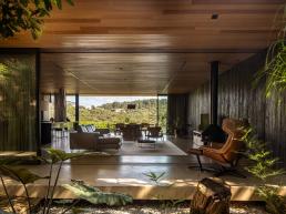 casa, prefabricada, moderna, casa de campo