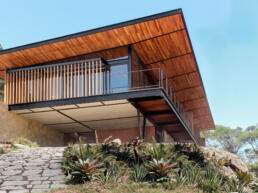 casa na serra, cunha, vale, montanha, mata, floresta, campo, estrutura metalica, estruturas metalicas, moderna