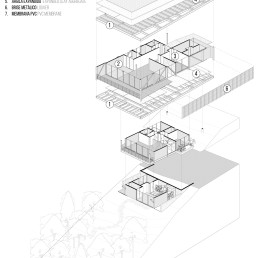 pedro cornetta, planta, projeto, arquitetura, casa, estrutura metalica, bim