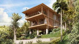 pedro, cornetta arquitetura, casas, madeira laminada colada, fachada, itacaré, bahia